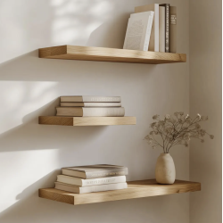 Étagère murale en bois flotté (Zeliha)